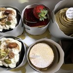 シャンドワゾー - 沢山のケーキ達