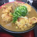 極楽うどん TKU - 鶏天カレーうどん（￥954）