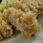 成蔵 - 霧降高原豚ロースかつ(130g)定食@1600円