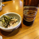 割烹あそ - 鳥わさ：新鮮で柔らか♪