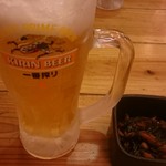 Mekikinoginji - 勿論生ビール！