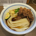 讃岐うどん 加重 - 肉ぶっかけ