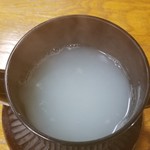 角館そば - 蕎麦湯