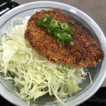 米山サービスエリア(上り線)フードコート - タレカツ小丼
