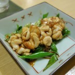 なな治 - 白子と九条葱焼き