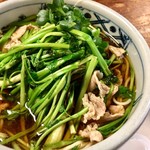 泰明庵 - 根付きのセリがたっぷり‼️