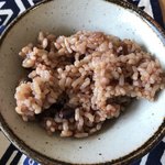 カフェ コーラル - プレートの玄米