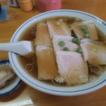 食堂赤城亭 - 叉焼麺（￥850）