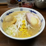 ラーメン一番 - 味噌ラーメン＋味玉＋ニンニク全景