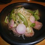 Sousakuyakuzentsurugiku - ここの野菜を食べるとシューって浄化される気がします。