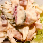 炭家 - サラダをいただきました！