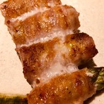 炭家 - アスパラベーコン巻きです。