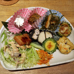 藍風珈琲店 - 己書プレート２０１８．１