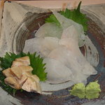 楽座 - かわはぎ　です。