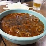 少鵬 - 牛肉の辣油煮込み（水煮牛肉）