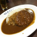 坂井カレー 西天満店 - ハンバーグカレー