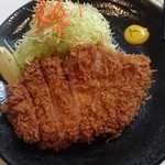 まるやま食堂 - まるやまさんの大きな極上ロースカツ