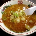 梅光軒 - 醤油ラーメン(ハーフ)！