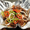 永利 - 料理写真:牛肉の黒胡椒鉄板焼