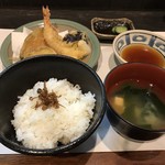 梵 - はい！天婦羅定食完成　※ランチ1000円（税込）