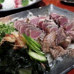 炭火焼 みや澤 - 鰹わら焼き塩タタキ