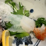 よし春 - カワハギの造り