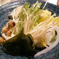 しゃぶしゃぶ 山笑ふ 表参道店 - 野菜盛り合わせ