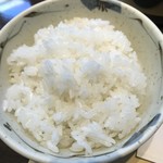 馬酔木 - 南魚沼産のご飯。
            美味し。