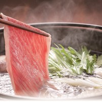 神戸牛と季節野菜のしゃぶしゃぶ（単品）