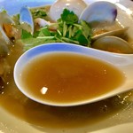 HANABI - 錦爽鶏と貝の旨味が出た濃厚なスープ