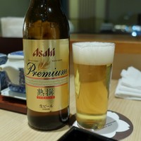 すき焼 藤尾 - 瓶ビール