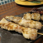 燦醸小町 - 豚串＠150円(2018年1月)