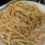 ラーメン二郎 - 一気の天地返し