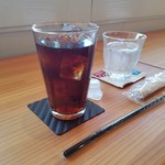 いとカフェ - セットのアイスコーヒー