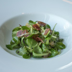 ON Dining Kitchen & Lounge - 私の前菜 Artichoke & Mache saladなんか不思議な味だったけど野菜が美味かった