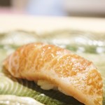 鮨こゝろ - fattest tuna 本鮪の大トロの漬け