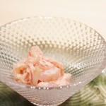 鮨こゝろ - カワハギ肝和え