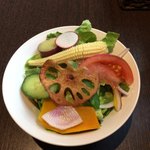 Shokudousakabauburiako - ランチのサラダ