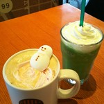 タリーズコーヒー - スノーマンラテと抹茶スワロールＳ