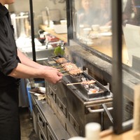 銀座　神籬 - 焼きも目の前で見れますよ