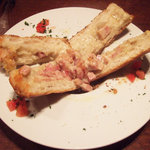 プレゴプレゴ - パンのゴルゴンゾーラチーズ焼き ”ボルケーノ風”(780円)