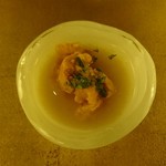 Iru Chipuresso Gion - 前菜 二品目
                        雲丹のフラン 熱々です