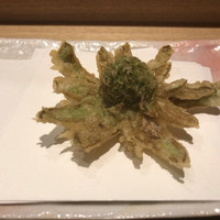 天麩羅 なか江 - 蕗の薹、さすが冬だね・・・でも露地物でした^ ^
