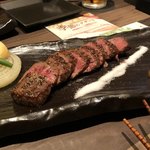 전세키 개별룸 라쿠조우 모리오카 오오도오리점 - Ａ４和牛のステーキ