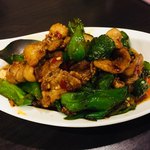 本格湖南料理 李厨 - 衣家小炒肉 豚肉の湖南風炒め