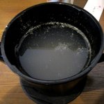 はるきや - 粘度もあってそのままでも美味しい蕎麦湯！