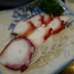 もつ焼 松 - （2017/12月）タコ刺し