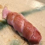 寿司一 - 蛇腹の大トロ