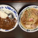 清見そば本店 - ラーメンとカレーライス