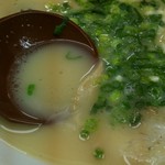 長浜ラーメン - スープ up
